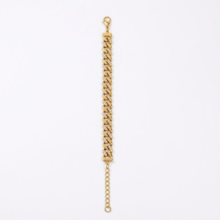 Liora Bracelet - Ατσάλινο Δίχρωμο Βραχιόλι Αλυσίδα