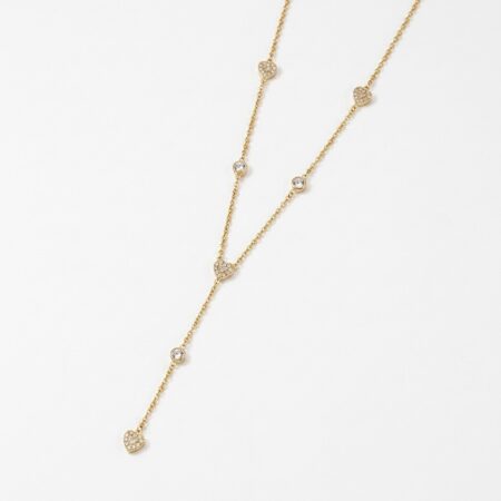 Celeste Necklace - Ατσάλινο Κολιέ με Καρδιά