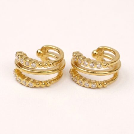 Celine Cartilage Earrings - Ατσάλινα Σκουλαρίκια Χόνδρου