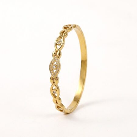 Eclipse Eye Bracelet - Ατσάλινο Βραχιόλι με Μοτίβο Ματιού
