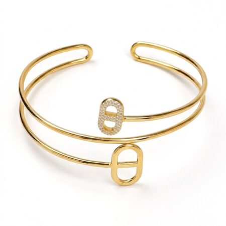 Armlet - Ατσάλινη Χειροπέδα Διπλής Γραμμής