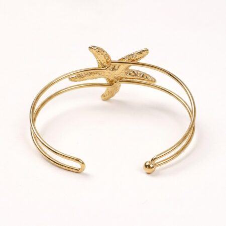 Starfish Cuff - Ατσάλινη Χειροπέδα με Αστερία