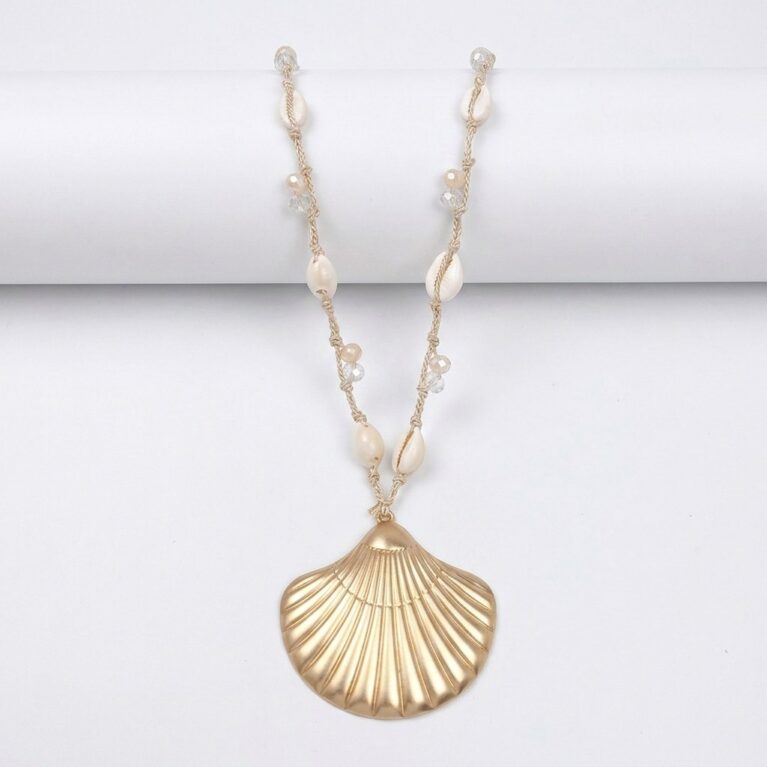 Cora Shell Necklace - Κολιέ με Κρεμαστό Κοχύλι