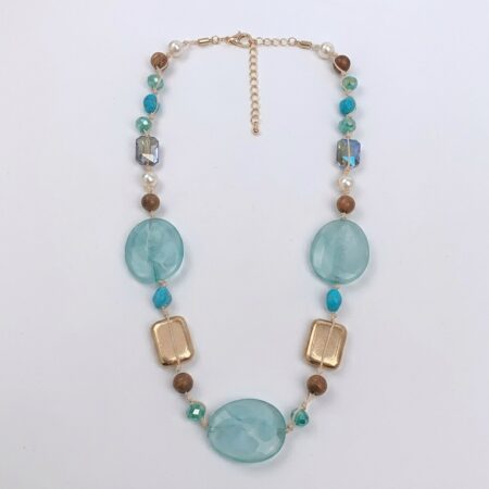 Cora Beaded Necklace - Πολύχρωμο Κολιέ με Χάντρες