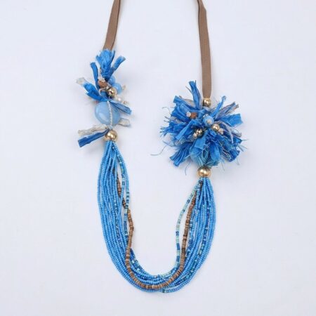 Cora Beaded Necklace - Πολύχρωμο Κολιέ με Χάντρες και Διακοσμητικά