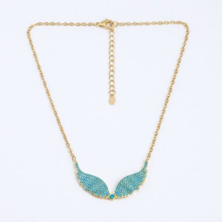 Wings Collection Necklace - Ατσάλινο Κολιέ με Φτερά