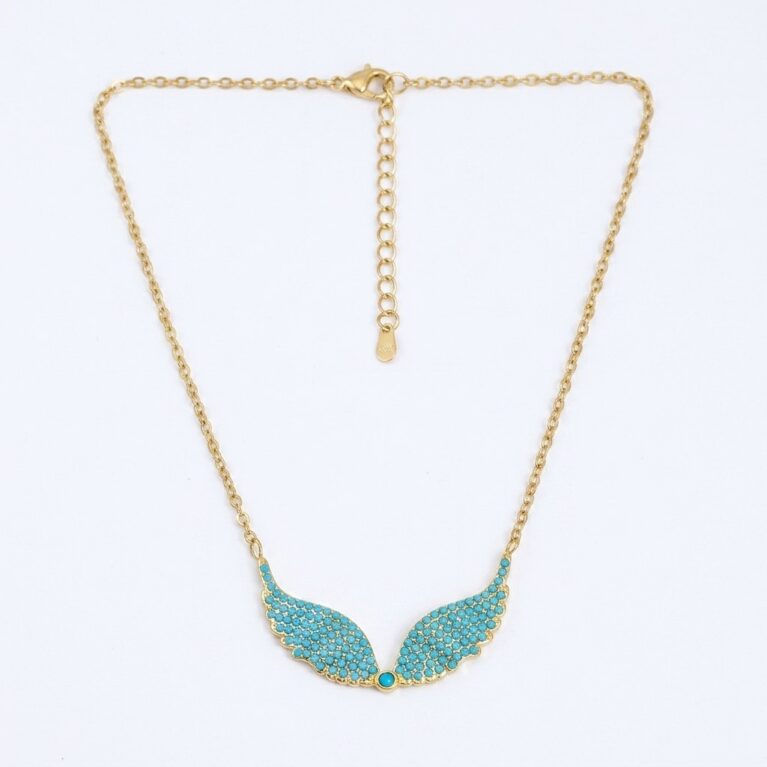 Wings Collection Necklace - Ατσάλινο Κολιέ με Φτερά