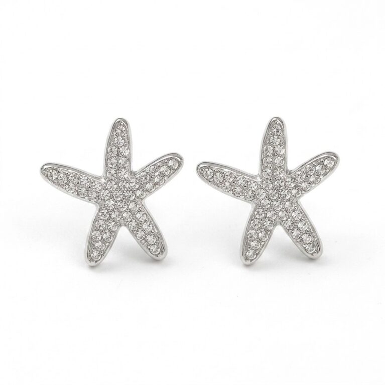 Astra Earrings - Ατσάλινα Σκουλαρίκια Αστερίας