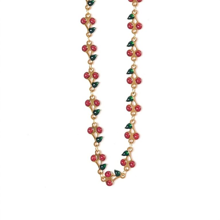 Isla Necklace - Ατσάλινο Κολιέ με Χάντρες