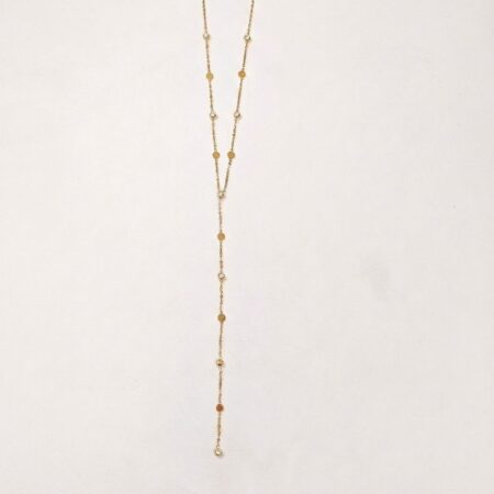 Celeste Necklace - Ατσάλινο Κολιέ με Διακοσμητικά Στοιχεία