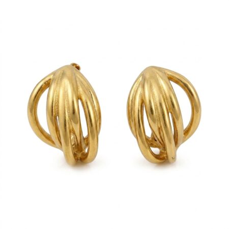 Aurora Hoop Earrings - Ατσάλινα Σκουλαρίκια Κρίκοι