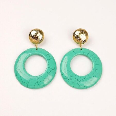 Aurora Hoop Earrings - Πολύχρωμα Σκουλαρίκια Κρίκοι