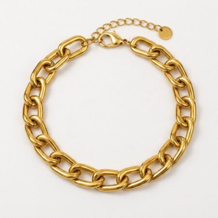 Cora Chain Bracelet - Ατσάλινο Βραχιόλι Αλυσίδα