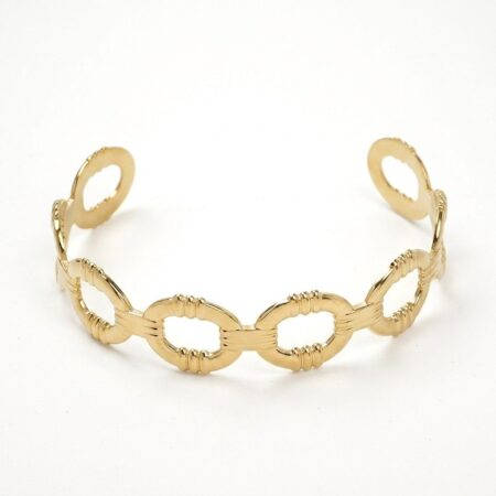 Cora Cuff Bracelet - Ατσάλινη Χειροπέδα και