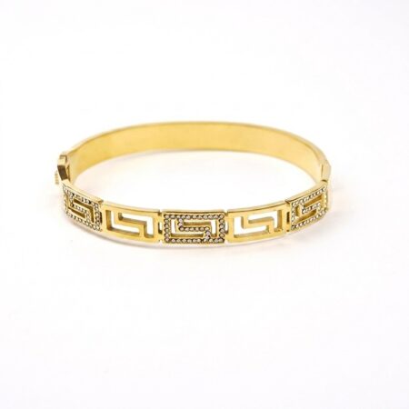 Estelle Bracelet - Ατσάλινο Βραχιόλι με Γεωμετρικές Λεπτομέρειες