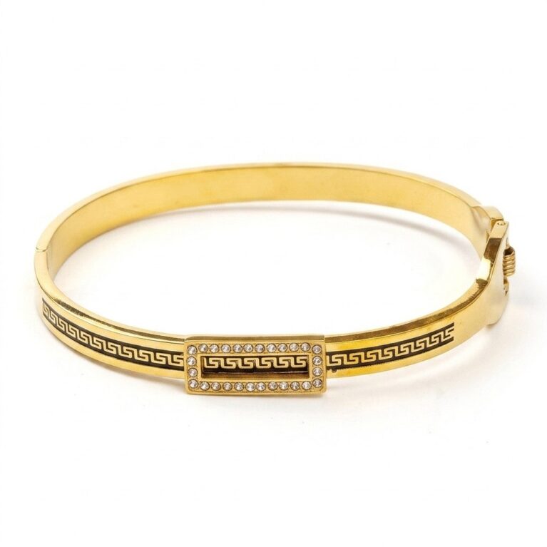 Odette Bracelet - Ατσάλινο Βραχιόλι με Μοτίβο
