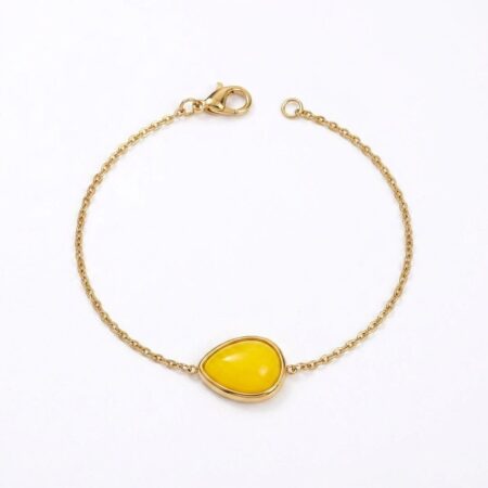 Cora Bracelet - Ατσάλινο Βραχιόλι με Πολύχρωμες Πέτρες