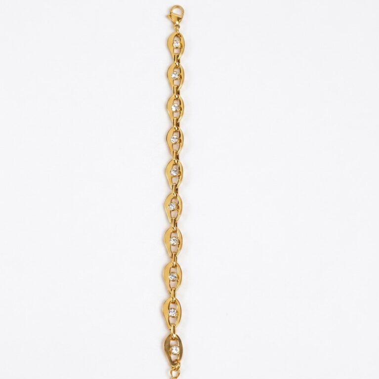 Elegance Bracelet - Ατσάλινο Βραχιόλι με Κρυστάλλους