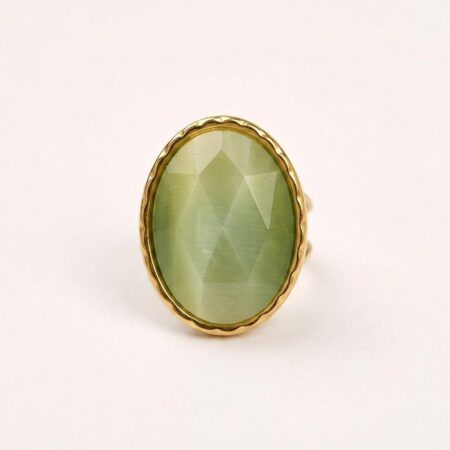 Colorful Gemstone Rings - Ατσάλινα Δαχτυλίδια με Πολύχρωμες Πέτρες