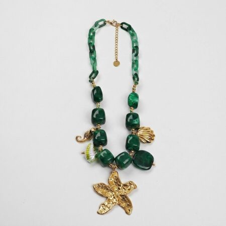 Marisol Necklace - Ατσάλινο Κολιέ με Αστερία