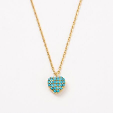 Heart Charm Necklace - Ατσάλινο Κολιέ με Καρδιά