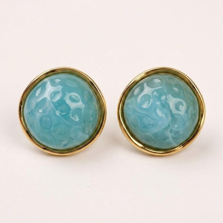 Aurora Stud Earrings - Ατσάλινα Σκουλαρίκια Καρφωτά σε Ποικιλία Χρωμάτων
