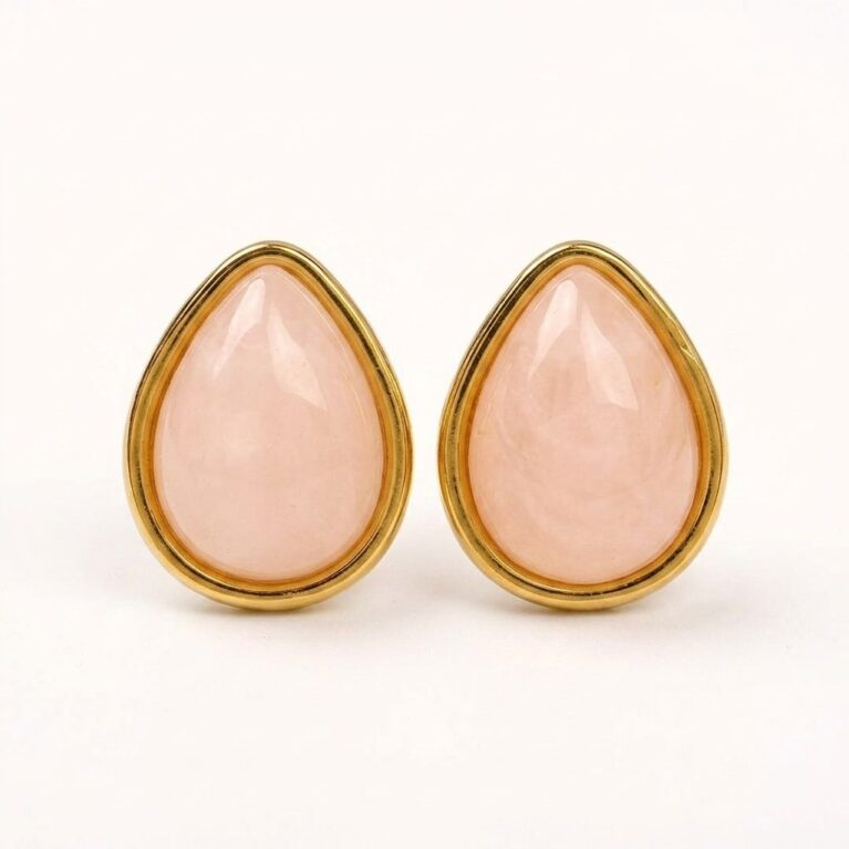 Aurora Earrings - Σκουλαρίκια με Πέτρες από Ατσάλι