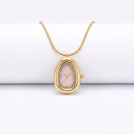 Teardrop Pendant Necklace - Ατσάλινο Κολιέ με Κρεμαστό Δάκρυ