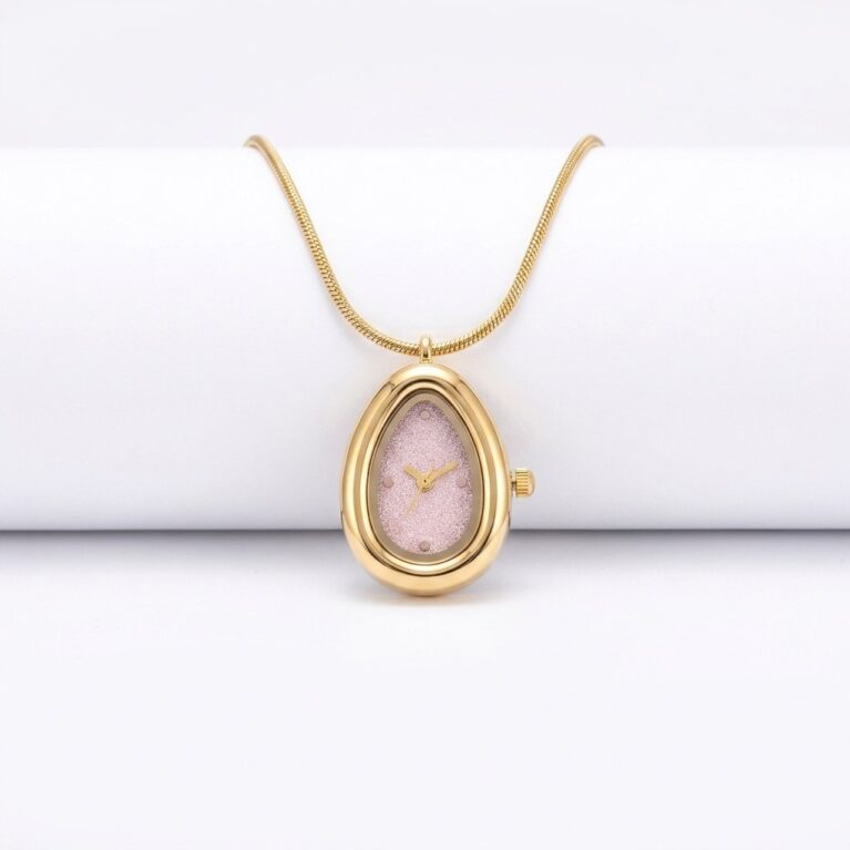 Teardrop Pendant Necklace - Ατσάλινο Κολιέ με Κρεμαστό Δάκρυ