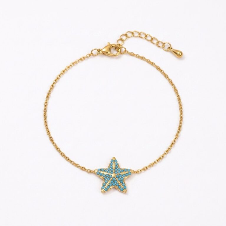 Stella Bracelet - Ατσάλινο Βραχιόλι με Αστέρι