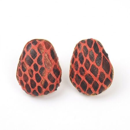 Serpentine Earrings - Ατσάλινα Σκουλαρίκια με Μοτίβο