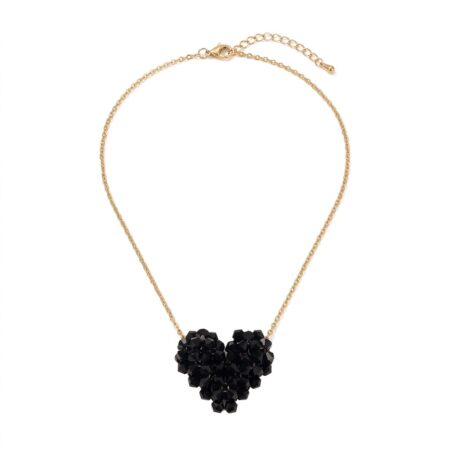 Cora Heart Necklace - Ατσάλινο Κολιέ με Καρδιά