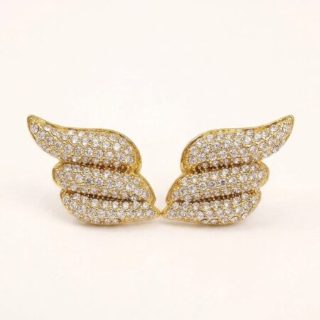 Astra Wing Earrings - Ατσάλινα Σκουλαρίκια με Φτερά