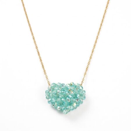 Cora Heart Necklace - Ατσάλινο Κολιέ με Καρδιά