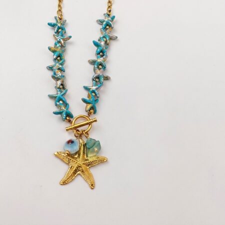 Astra Necklace - Ατσάλινο Κολιέ με Αστερία