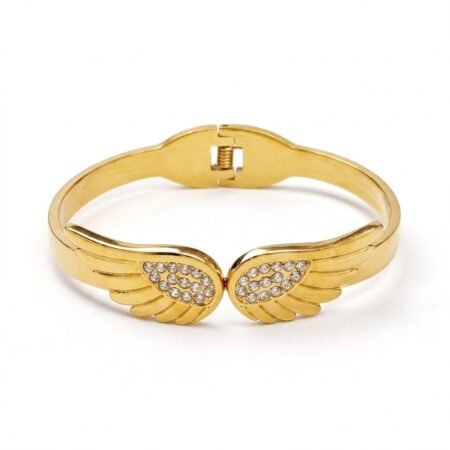 Aurelia Wing Bracelet - Ατσάλινο Βραχιόλι με Φτερά