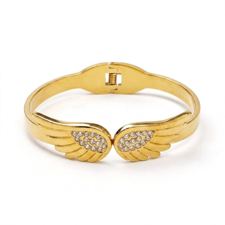 Aurelia Wing Bracelet - Ατσάλινο Βραχιόλι με Φτερά