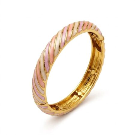 Aurora Bangle - Ατσάλινο Βραχιόλι με Χρωματιστές Λεπτομέρειες