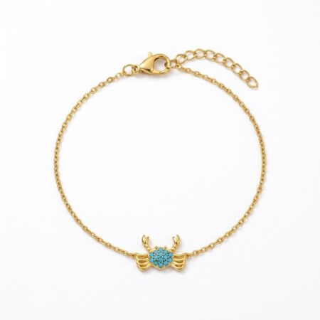 Aurelia Bracelet - Ατσάλινο Βραχιόλι με Διακοσμητικό