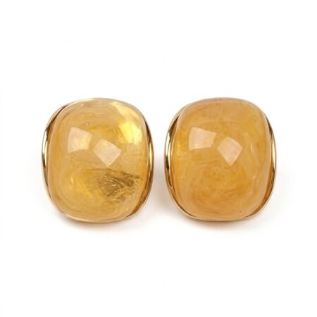 Cora Stud Earrings - Ατσάλινα Σκουλαρίκια με Πέτρα